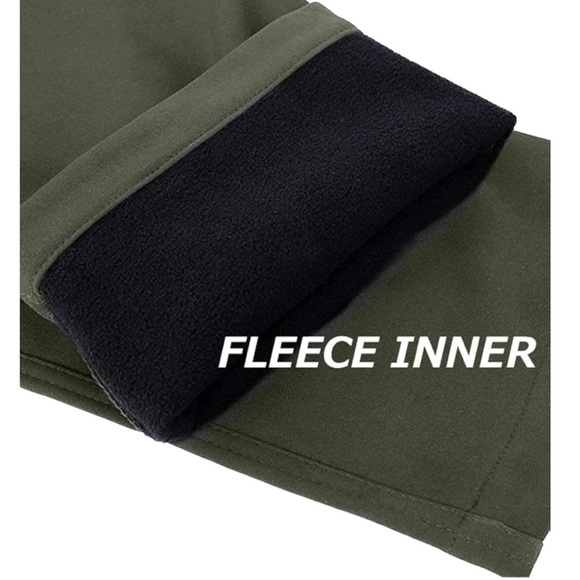 Trailside Supply Fleece Insulated Pants Softshell Water‎ Wind-Resistant Ski Snow - Picture 10 of 10